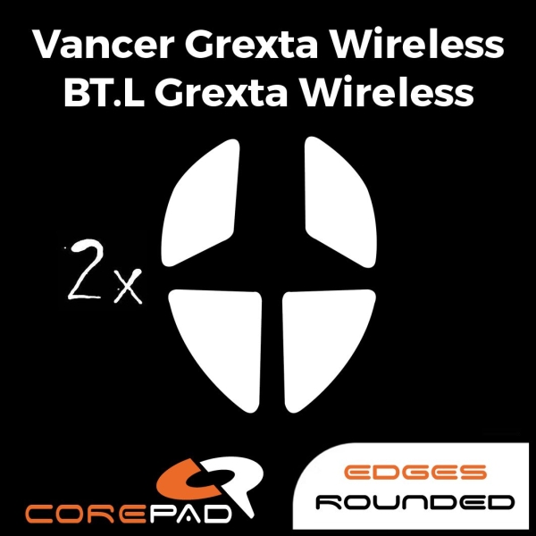 Corepad Skatez Hyperglides Hypergleits Hypergleids Vancer BT.L BTL Grexta Wireless